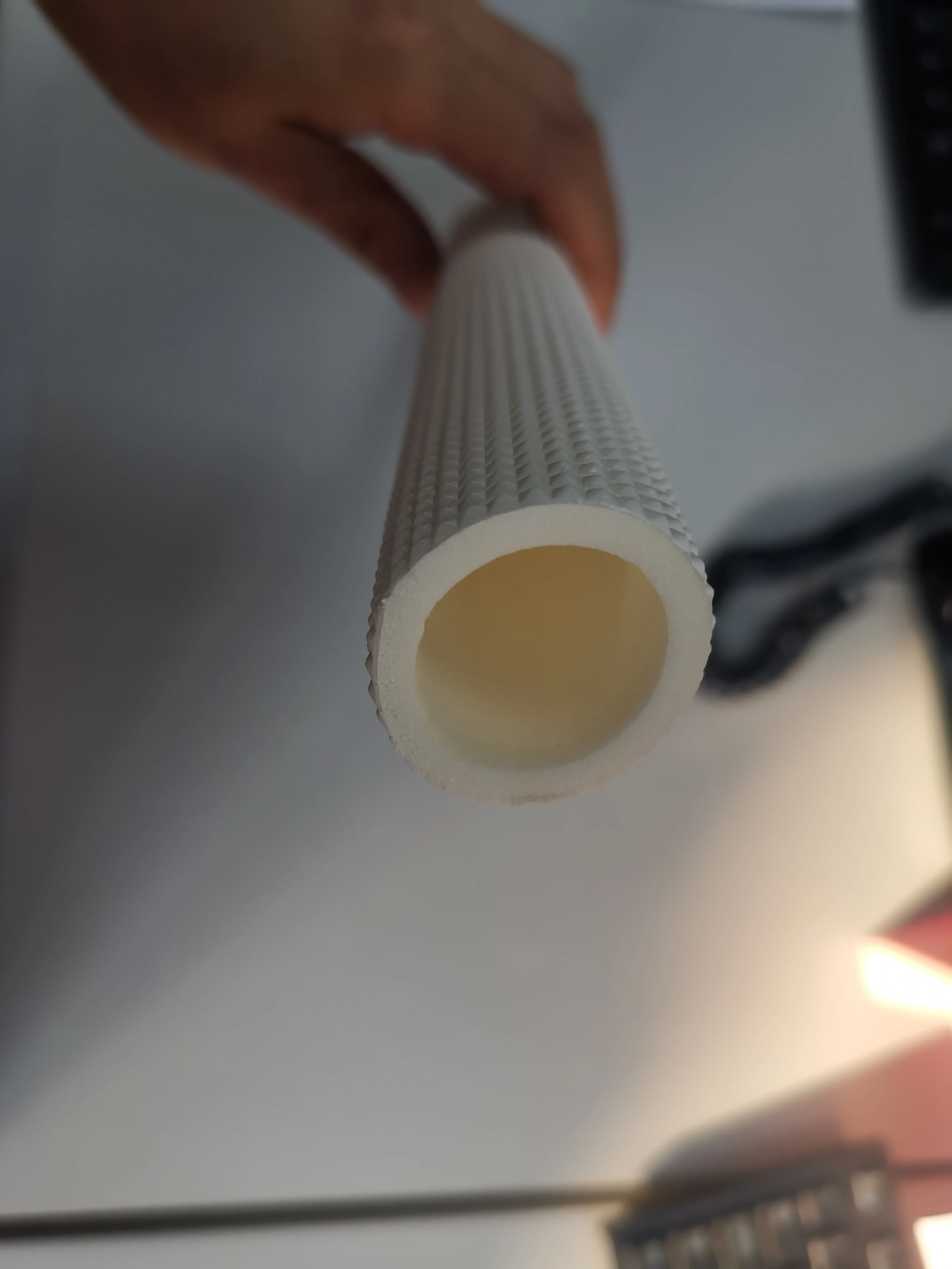 Hose      Embossed leather cover