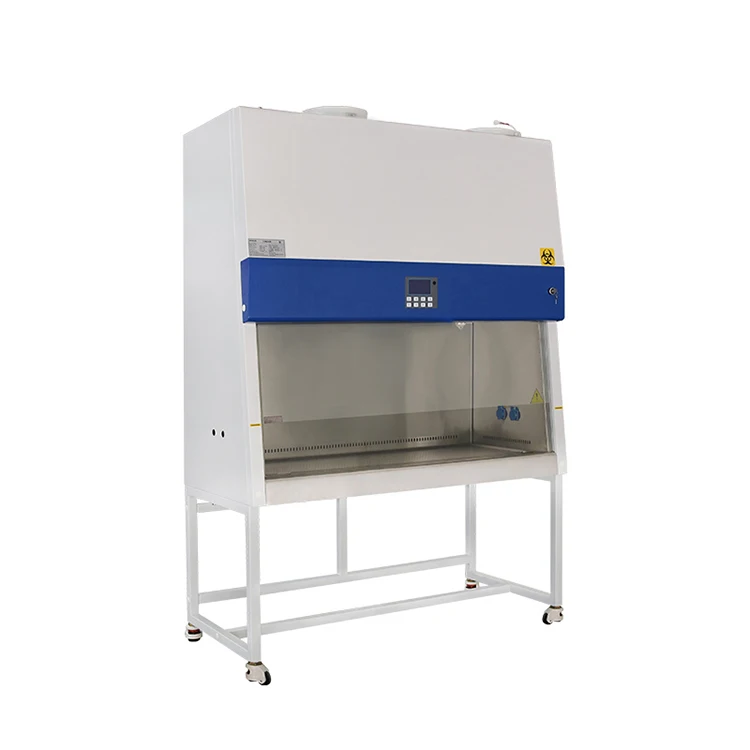 Class III Biological Safety Cabinet with Long-sleeved Negative Pressure LCD Display Cabinet for Lab