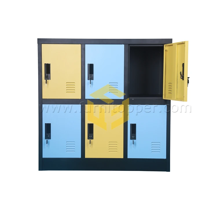 School Storage Organizer Mini Steel Locker Small Metal Locker Cabinet for Kids Students