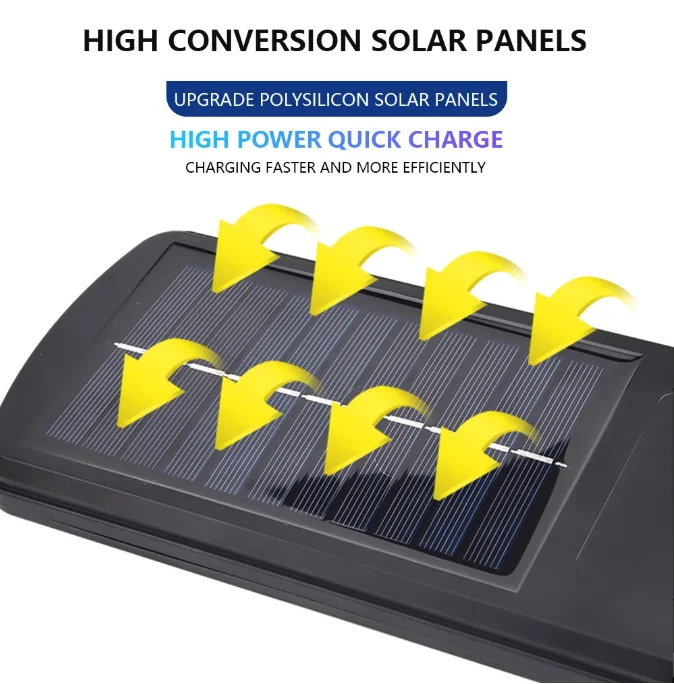 2021 30 40 50 60 watt cob solar street lights outdoor dusk to dawn motion sensor street lamp waterproof with remote control