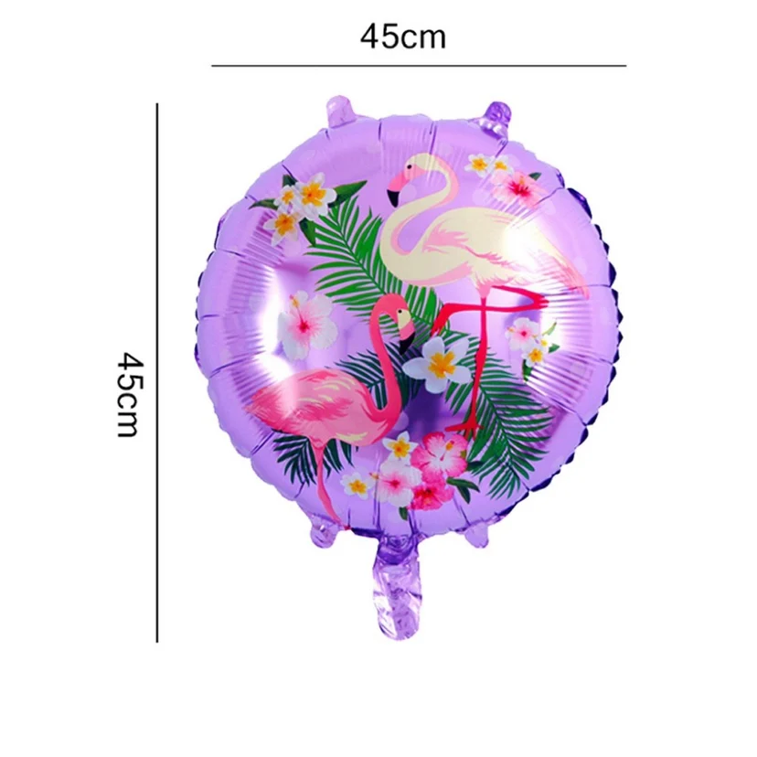 18 inch Jumbo Flamingo Foil Balloons Party Decoration Hawaiian Themed Tropical Summer Beach Pool Wedding Birthday Party Favors