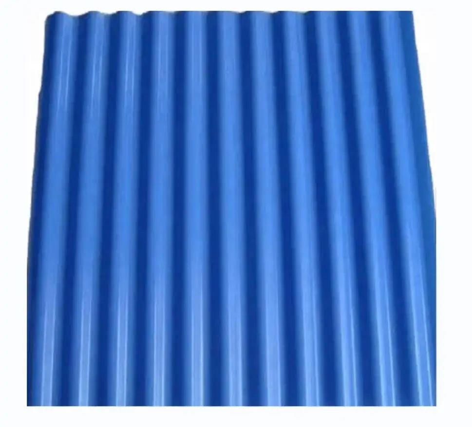 high quality PVC roof sheet plastic panel water proof heat resisted corrugated sheet for construction building