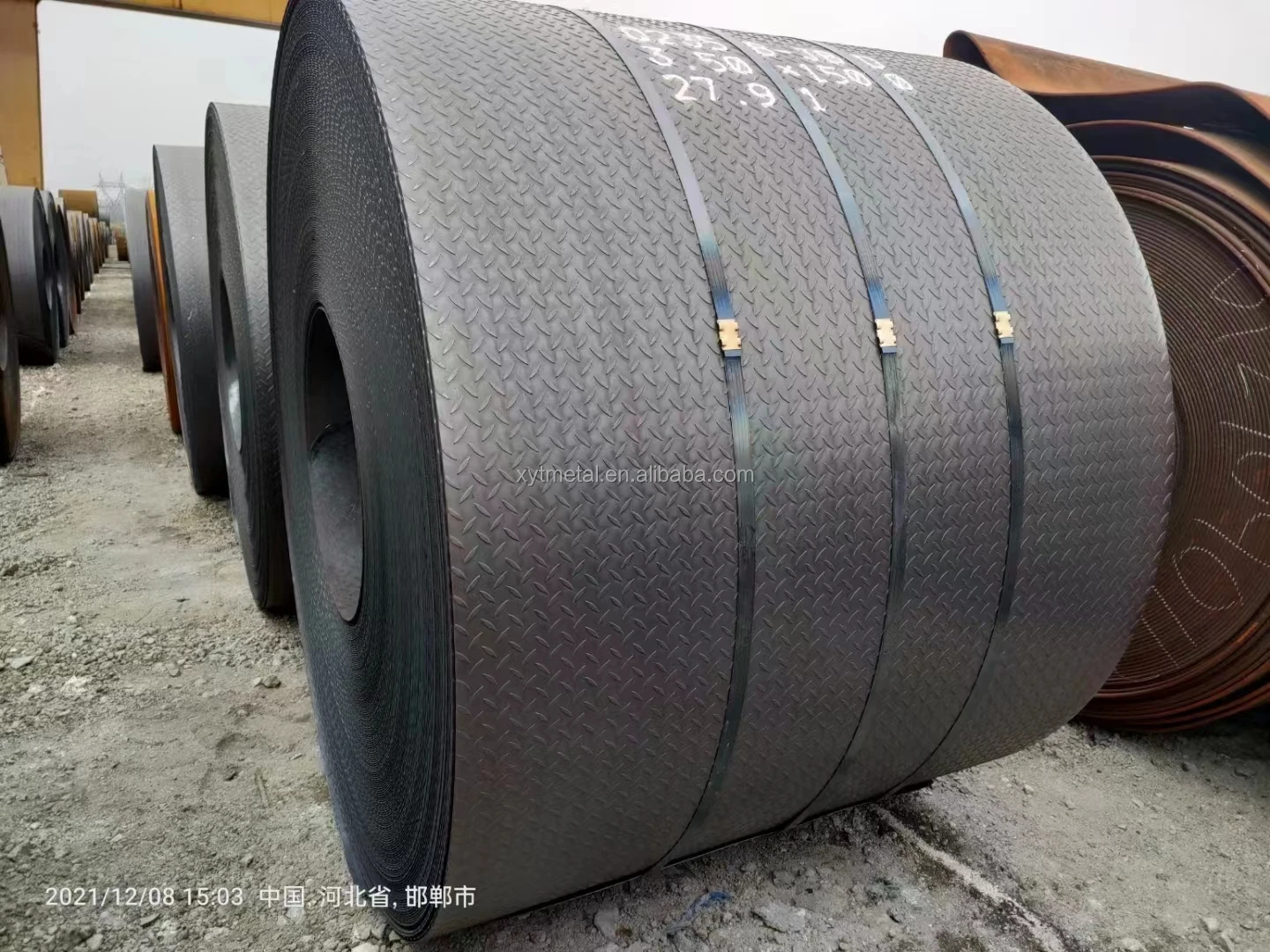 Steel Coils Manufacturer Hot Rolled S355J2 A36 SS400 Steel Sheet In Coil