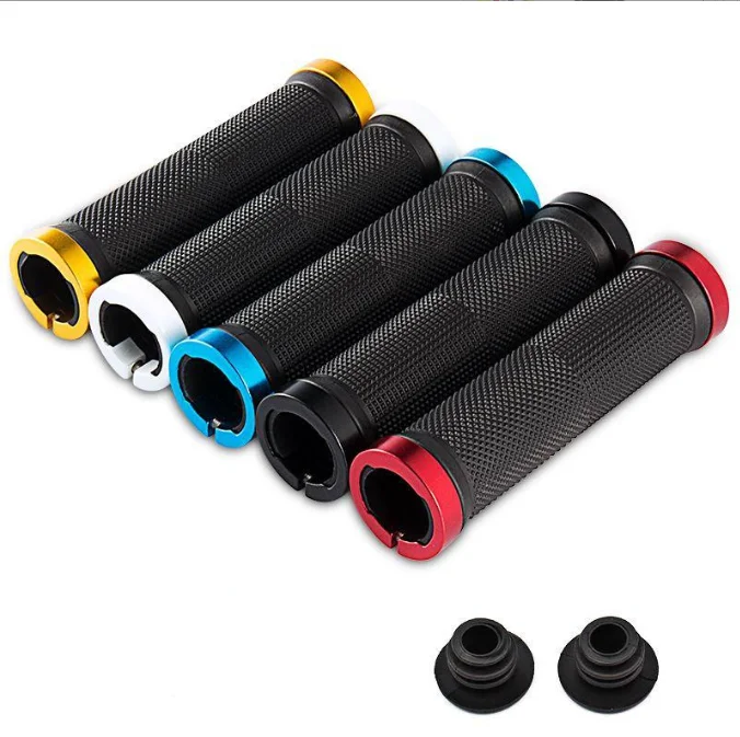 Hot sale Cycling Handlebar Bicycle Bike Handle Bar Grip / Mountain Bike Bicycle Cycling Double Lock-on Handlebar Grips