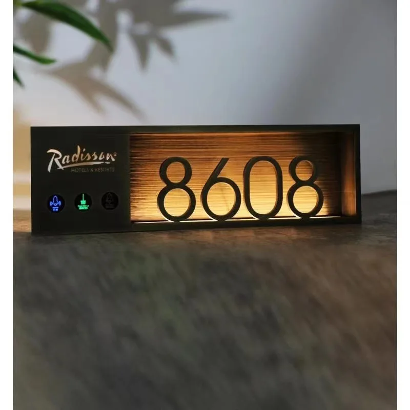 Smart Electronic Hotel Room Key Card Power Switch And Door Bell System