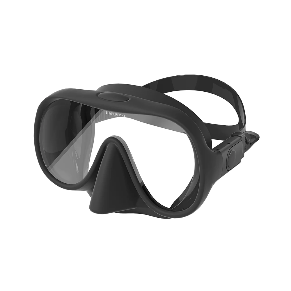 Factory ZMZ DIVE High Quality Goggles Anti Fog Film Scuba Diving Snorkeling Half Face Mask Customized Hot Item Scuba Diving Mask