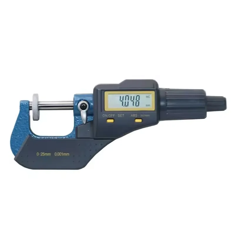 High Quality Professional 0-25mm 0.001mm Large Screen Digital Micrometer Digital Caliber