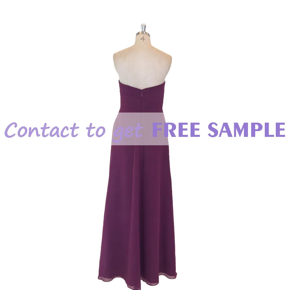 TEENYEE Backless Off-Shoulder purple Bridesmaid Dress elegant Dresses Women Evening Formal Dress For Teens