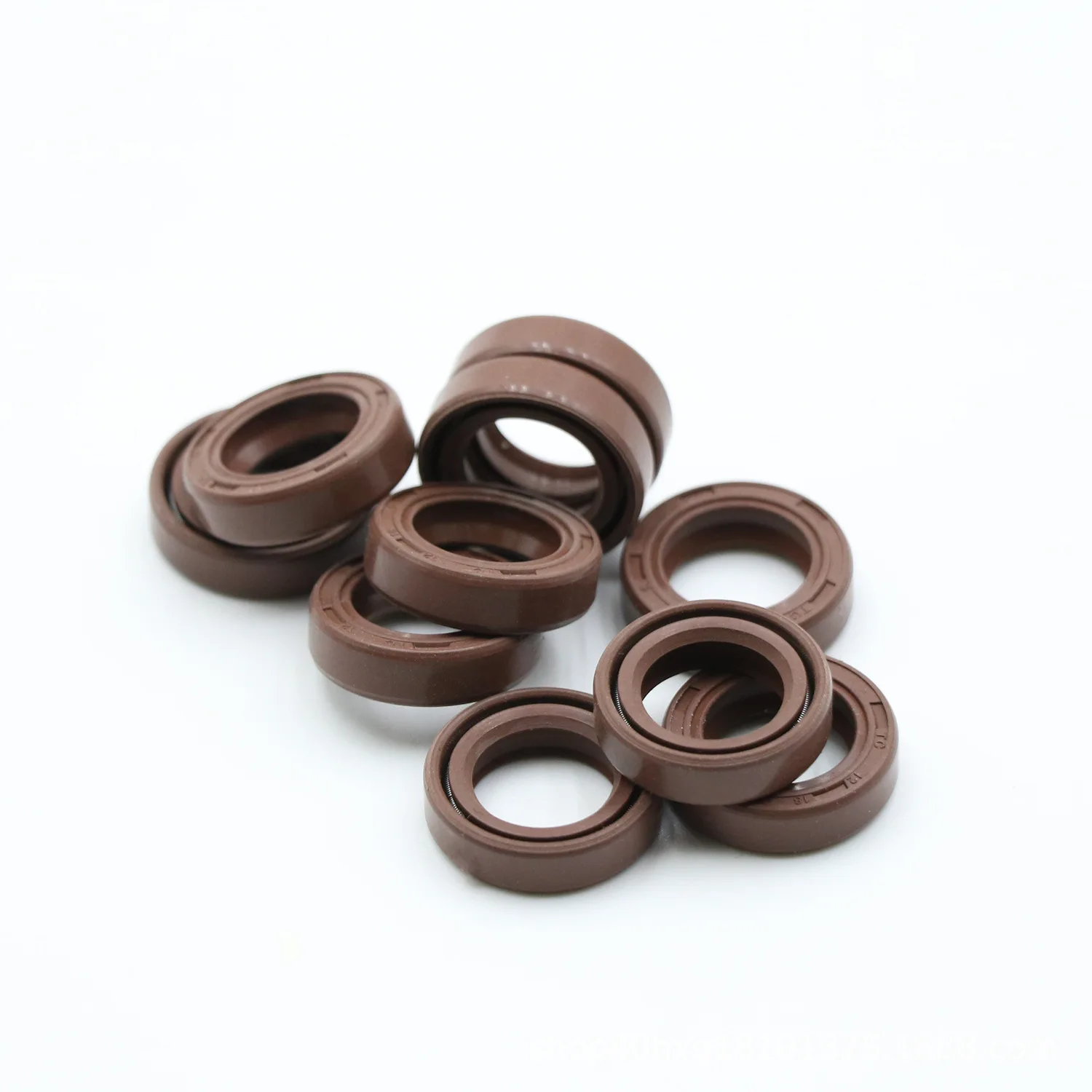 NBR FKM Black Brown Red Double Lip Slingle Lip oil seal Rubber EPDM HNBR tc skeleton oil seal