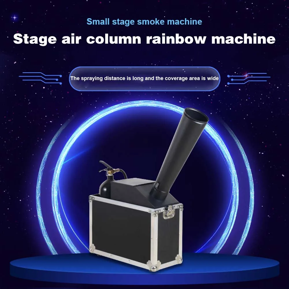 Stage large confetti machine dmx paper co2 confetti blow machine for wedding party electric dj wedding confetti cannon shooter