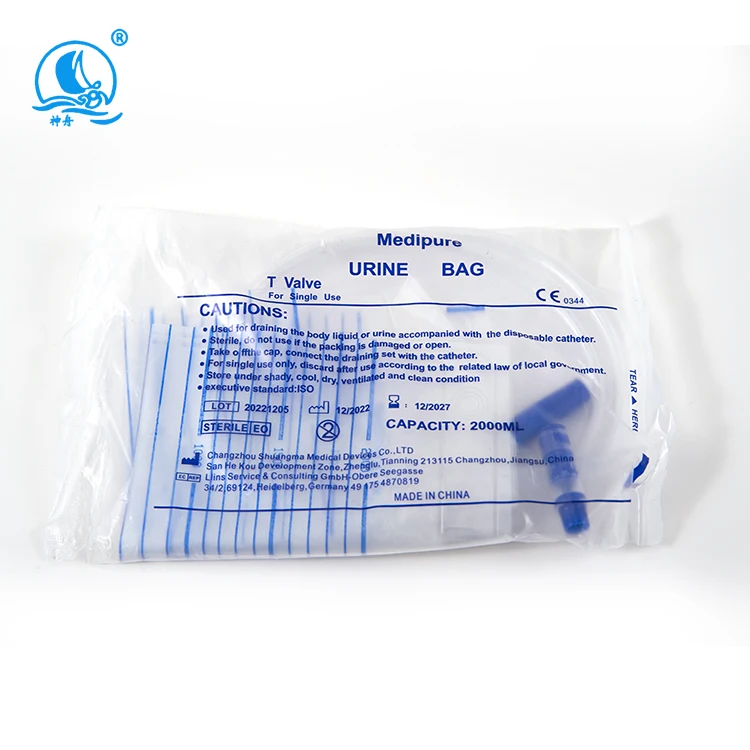 Well Designed catheter vith urinal bag profesional disposable urine catheter bag Urine bag for children