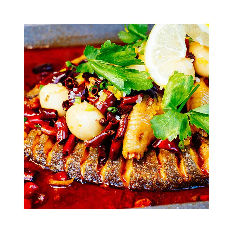 Wholesale Unique Secret Recipe Chinese Good Quality Flavor Spicy Grilled Fish Sauce Seasoning