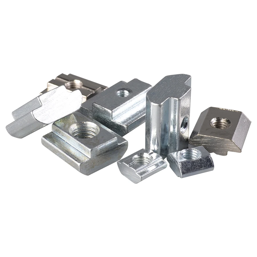 Hammer head nut M3 M4 T-nuts  for Aluminum profiles  20 x 20 mm and 20 x 40 mm