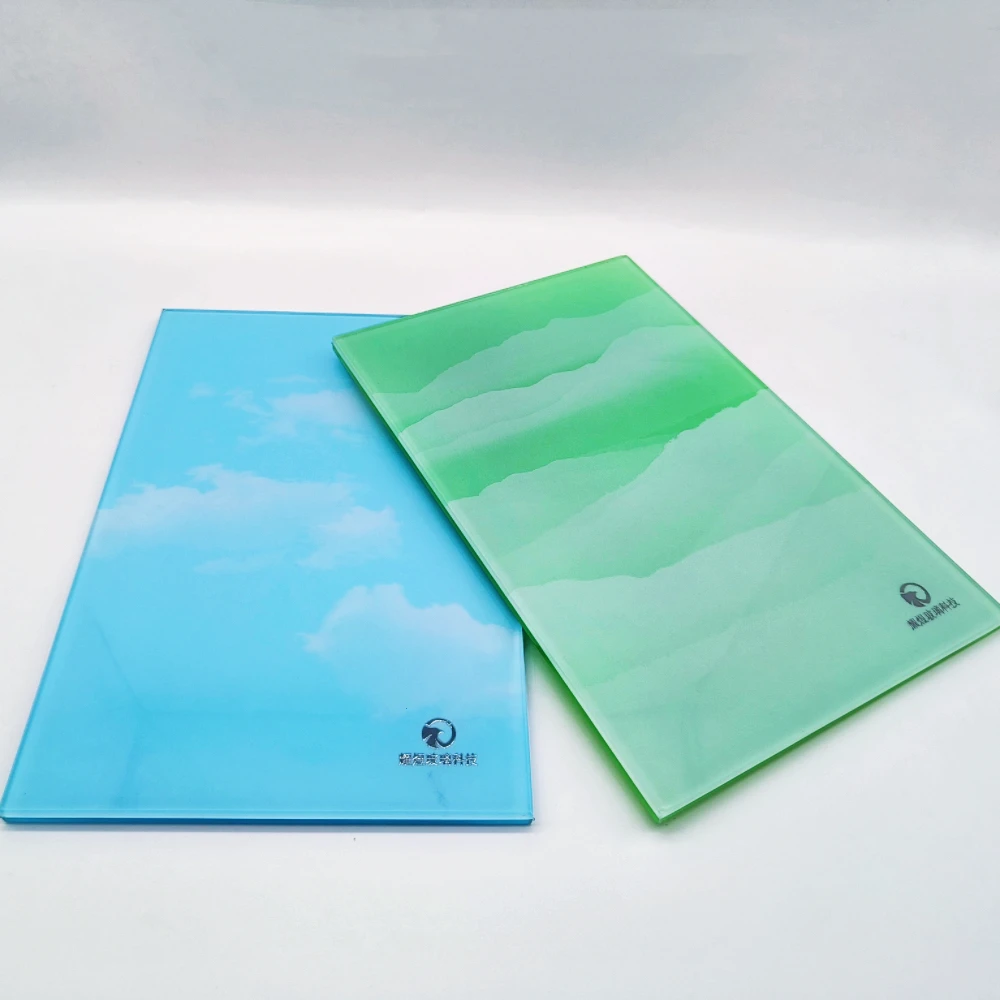 2023 New Custom Pictures Patterns Church Cathedral Arena Customized Pattern Design Insulated Tempered Decorative Glass