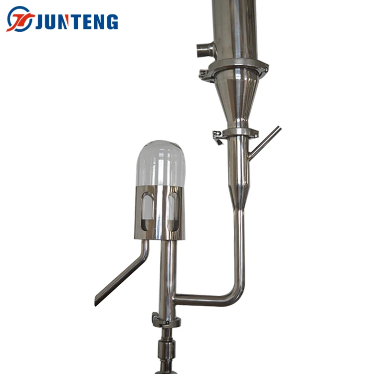 New Products Snap Up 400l Reflux Alcohol Boiler Copper Pot Commercial Distillation Whisky Still