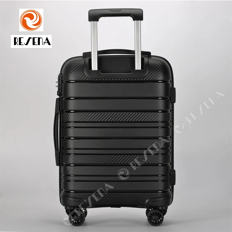 100% Pru pp hard shell Travel luggage with polypropylene PP Equipaje luggage trolley