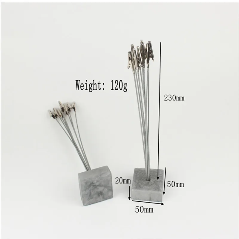 metal photo clip holder