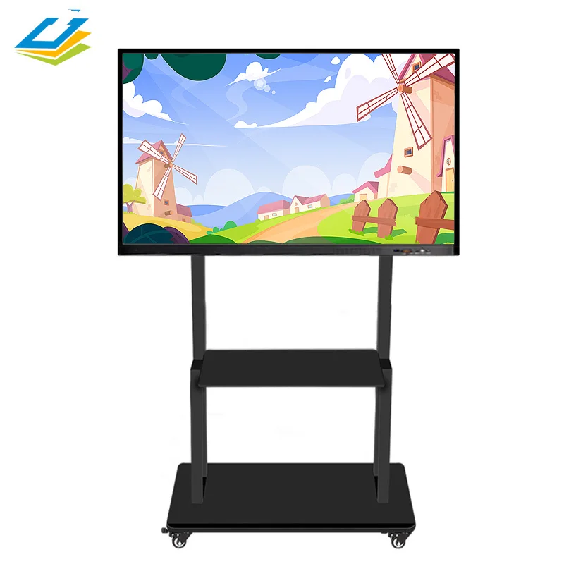 CENVIEW 4k portable touch screen LCD monitor, with USB C and touch OSD 65 inch all in one educational equipment
