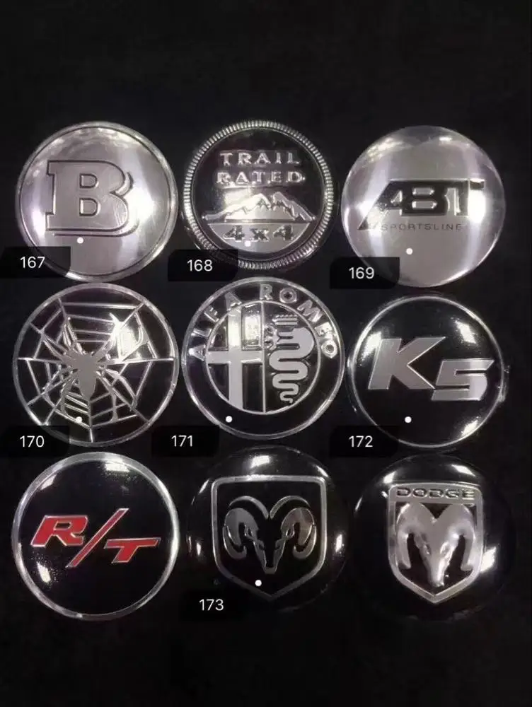 Эмблема автомобиля 60 мм ABS пластина алюминий пользовательский концентратор колеса Центр крышка