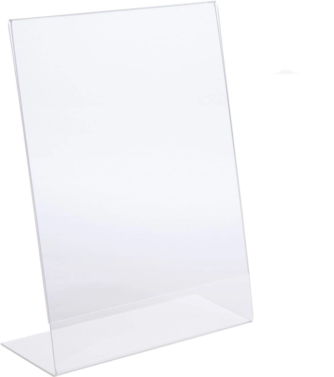Clear Acrylic Slant Back Sign Holder 11x17 inches