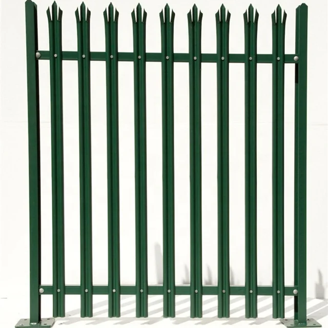 High Quality Cheap Powder Coated Palisade Perimeter Security Fencing For UK Market