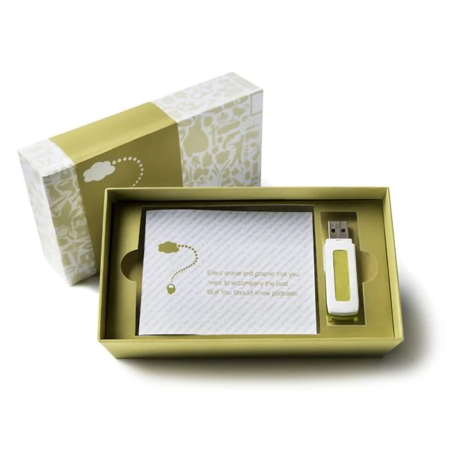 Custom Paper Usb Flash Drive Gift Box Pen Set Wedding Memory Boxes Usb Flash Drive Gift Packaging Box