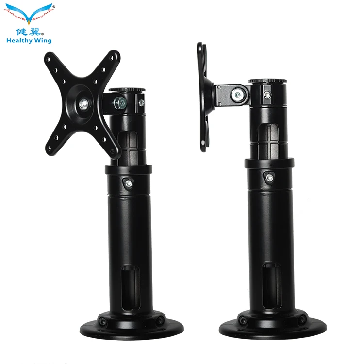 Full Motion Foldable Max VESA 100*100mm Desktop Tv Monitor Arm Rack Mount Bracket Monitor Stand