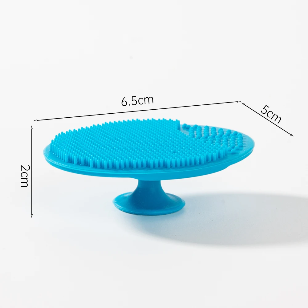 Premium Multi-Purpose Silicon Facial Cleansing Brush For Daily Makeup Removal And Skin Massage  Reusable Silicone Face Scrubber