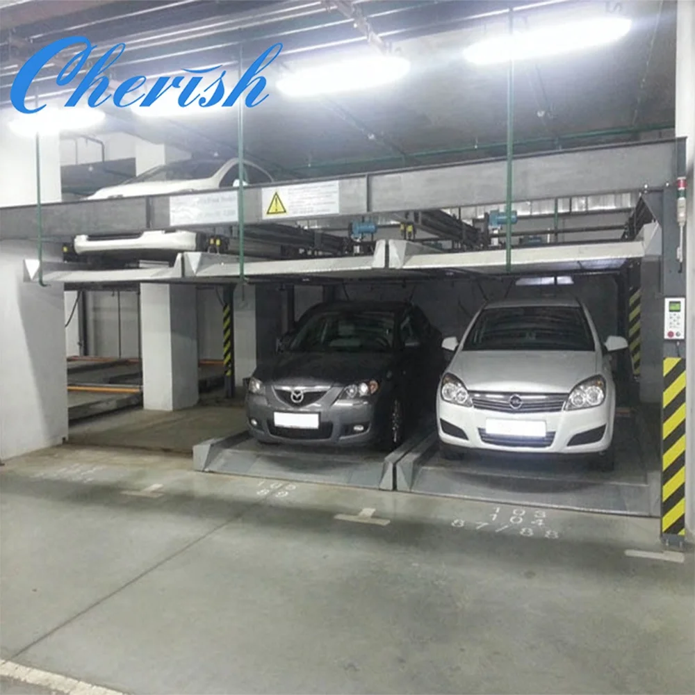 Parking Lot Intelligent Smart Car Automatic Motor Sliding Storage Puzzle Parking System