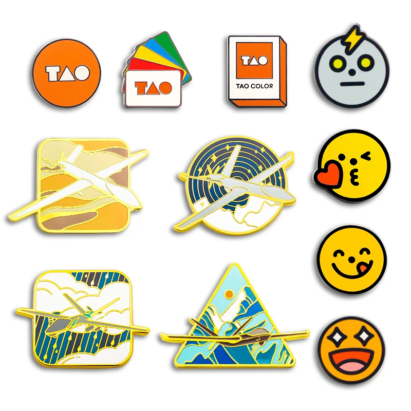 Metal Pin Cute Crafts Cotter Clothing Vote Magnetic Dart Hard Enamel Cap Badge Anime Metal Hat Custom Enamel Pins