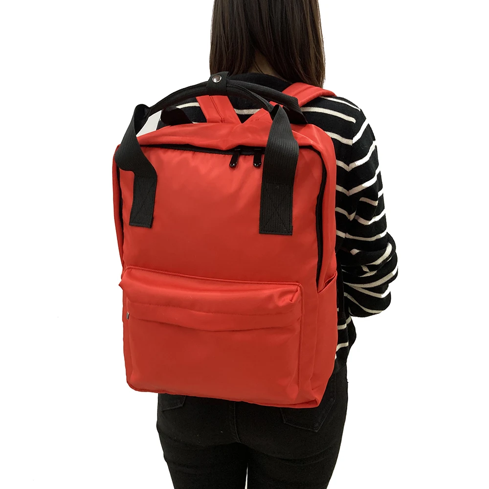 Factory Manufacture Good Quality Outdoor School Portable Light Weight Durable Recycled Custom Backpack Bag For Teenager