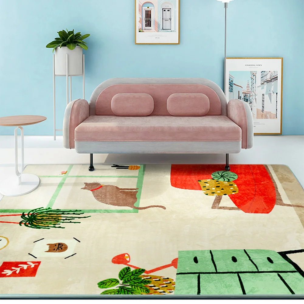 Large size new promotion handmade cashmere carpet for stock