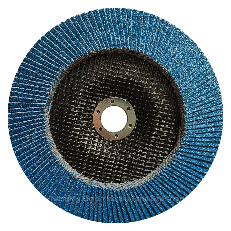7 inch 180mm aluminium oxide abrasive flap disc 40 grit for metal