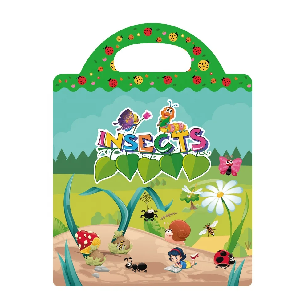 Детская обучающая игрушка водонепроницаемая наклейка для игр