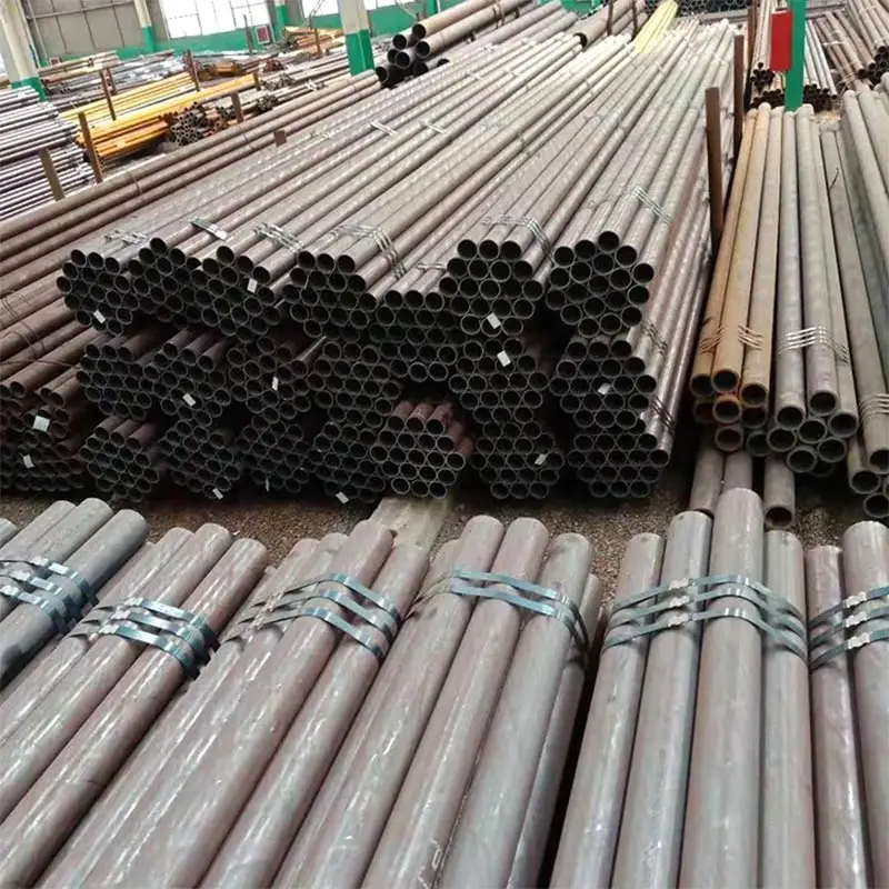 Hot Selling High Quality Customized Diameter Q235B Q345B Round Black Seamless Carbon Steel API Thick Wall Tubes
