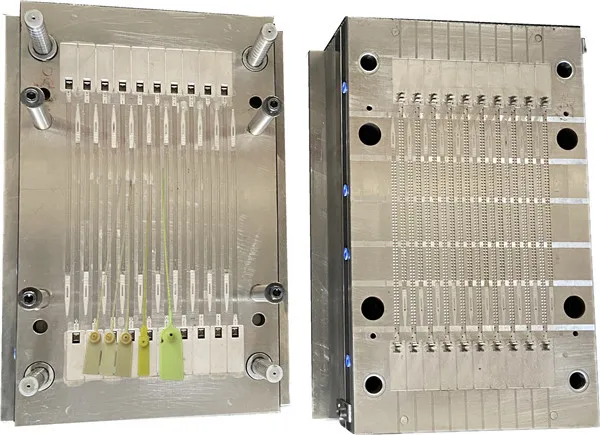 Seal Label tie mould from China  Nylon cable tie molds plastics injection mould Marker