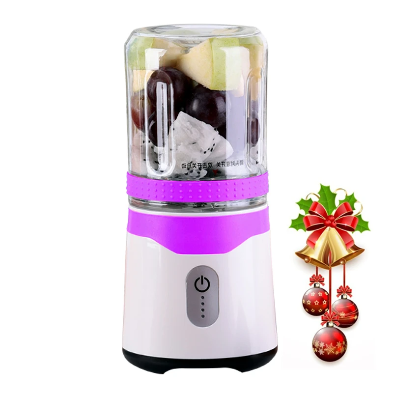 First Piece Special Price portable usb mini slow cold press fruit juicer 500ml+380ml baby food blender iced coffee mixer bottle