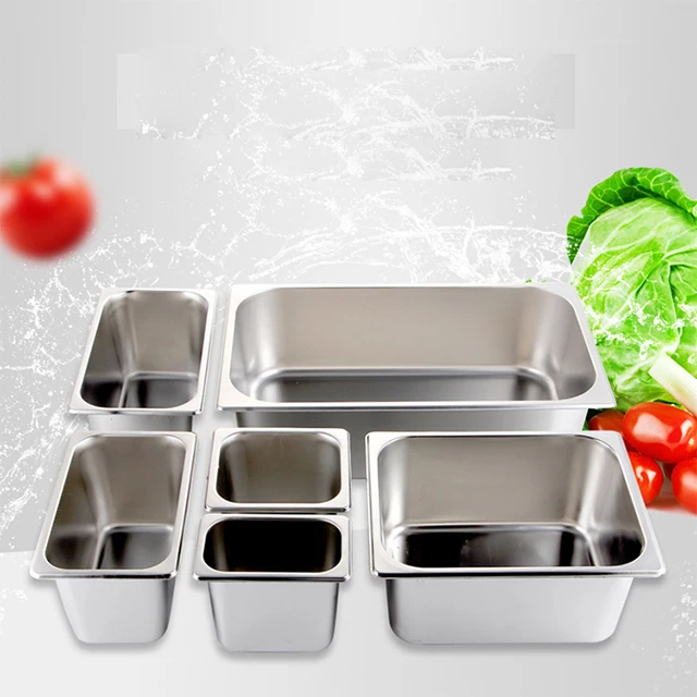 Factory Supply Professional Hotel Equipment Buffet Food Container Gastronorm 2/1 GN Pan