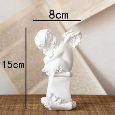 
indoor Greek resin Beautiful Guardian Angel Sculpture Statue 