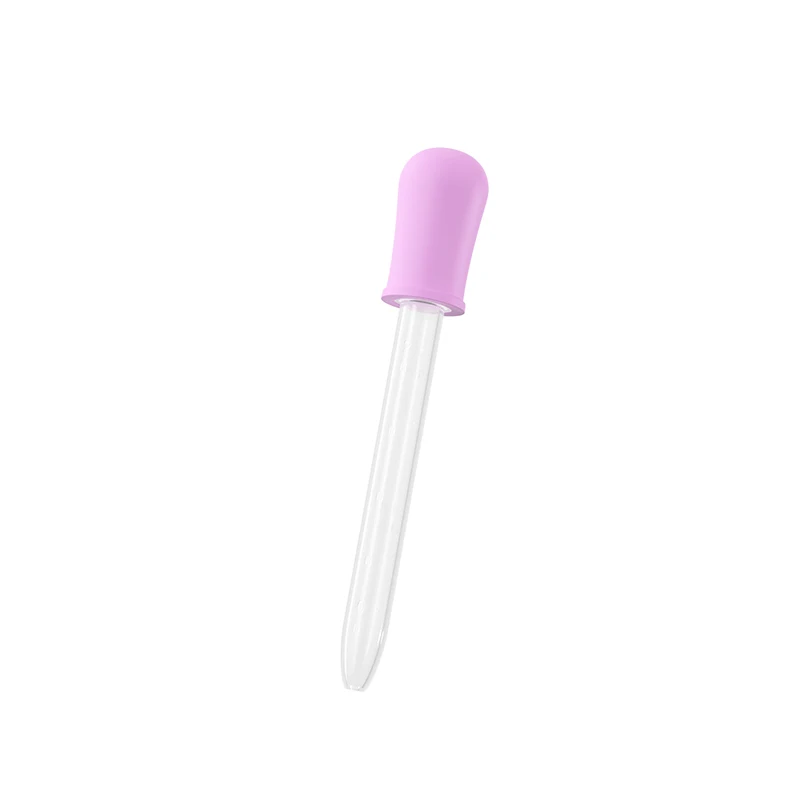 Free Sample Baby Feeding Pipettes Silicone PP 5ml Multi Color BPA Free Custom Medicine Feeder