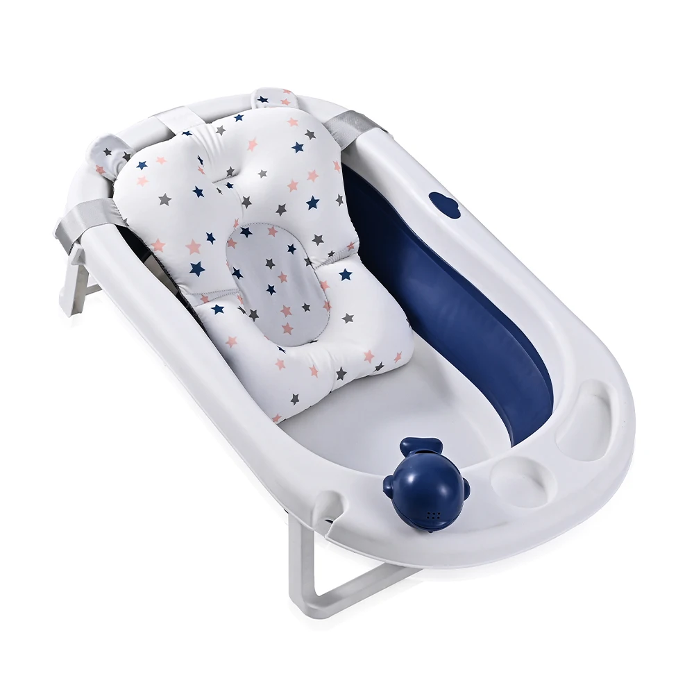 Economic retractable baby folding bathtub stand kid bathtub protection folding bath tub