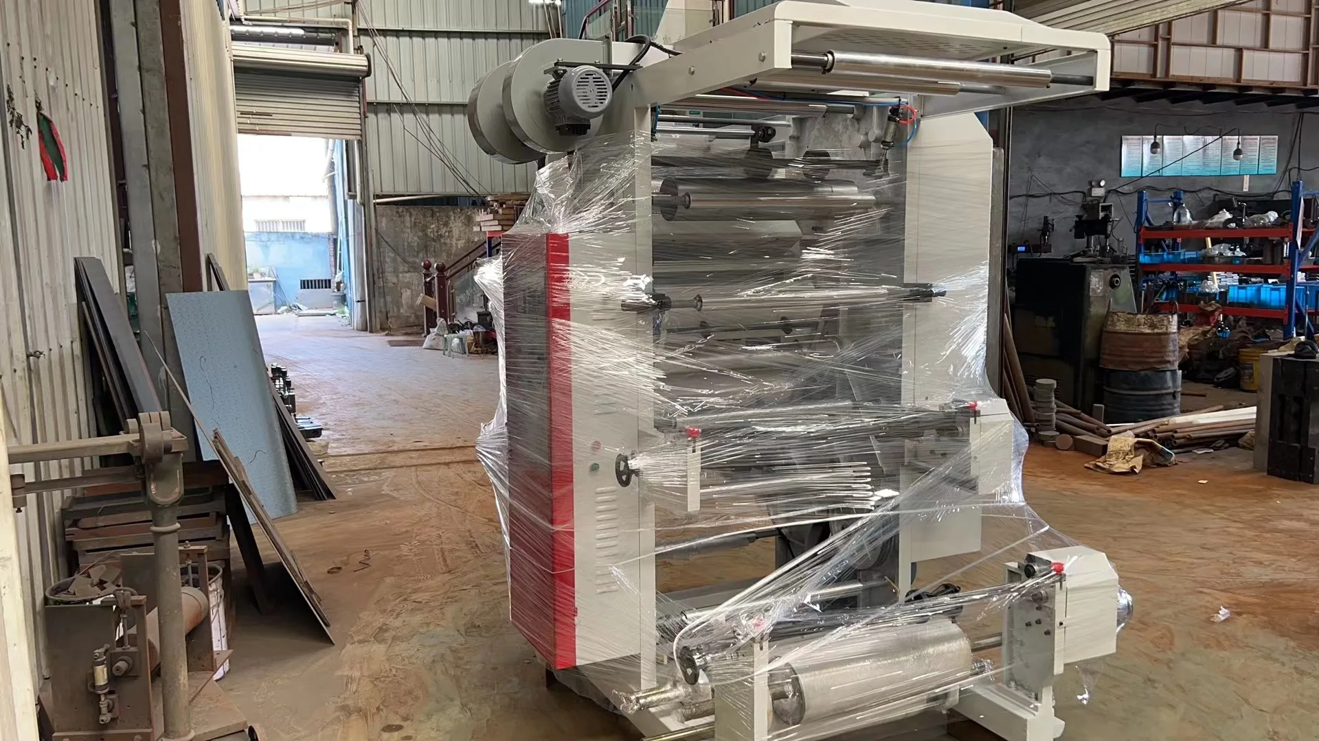 High Speed Stack 6 Color Flexo Printing Machines Cost For Plastic Film PP Woven Fabric Non Woven Bag Printing Machine Price List