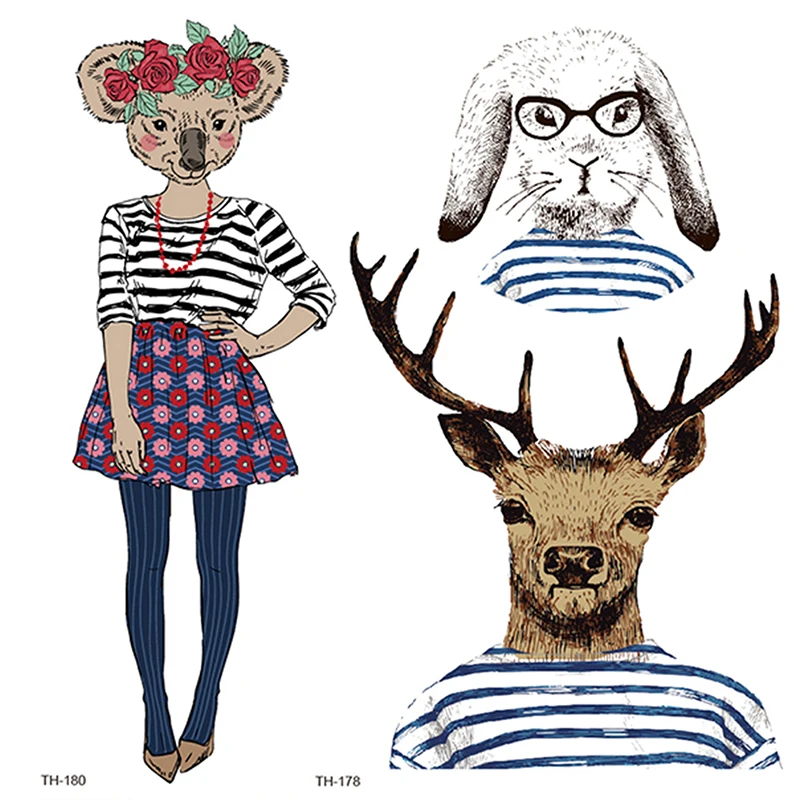 Оптовая продажа, аниме временная татуировка, наклейка, пушистый фендом, боди-арт для мужчин и женщин, экологически чистая водная переводная татуировка