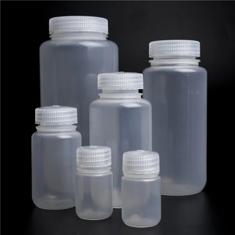 Chinese Suppliers Can Customize Transparent Plastic Reagent Bottles with Screw Cover