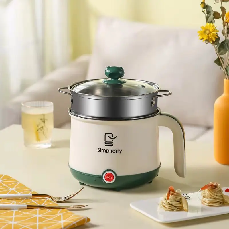 Green color OEM health children slow cooker small household kitchen