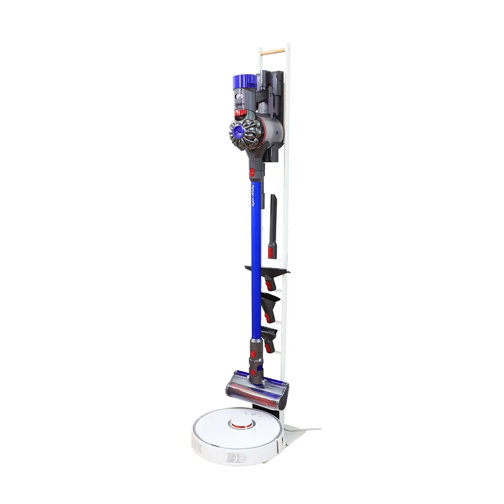 Стойка-органайзер для пылесосов Dyson и робот-пылесосов