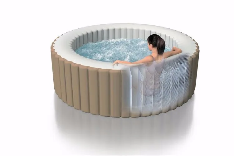 INTEX 28428 216cmX71cm 6-8 Person Pure SPA Massage Inflatable Hot Tub Spa Swimming Pool With Hard Water System