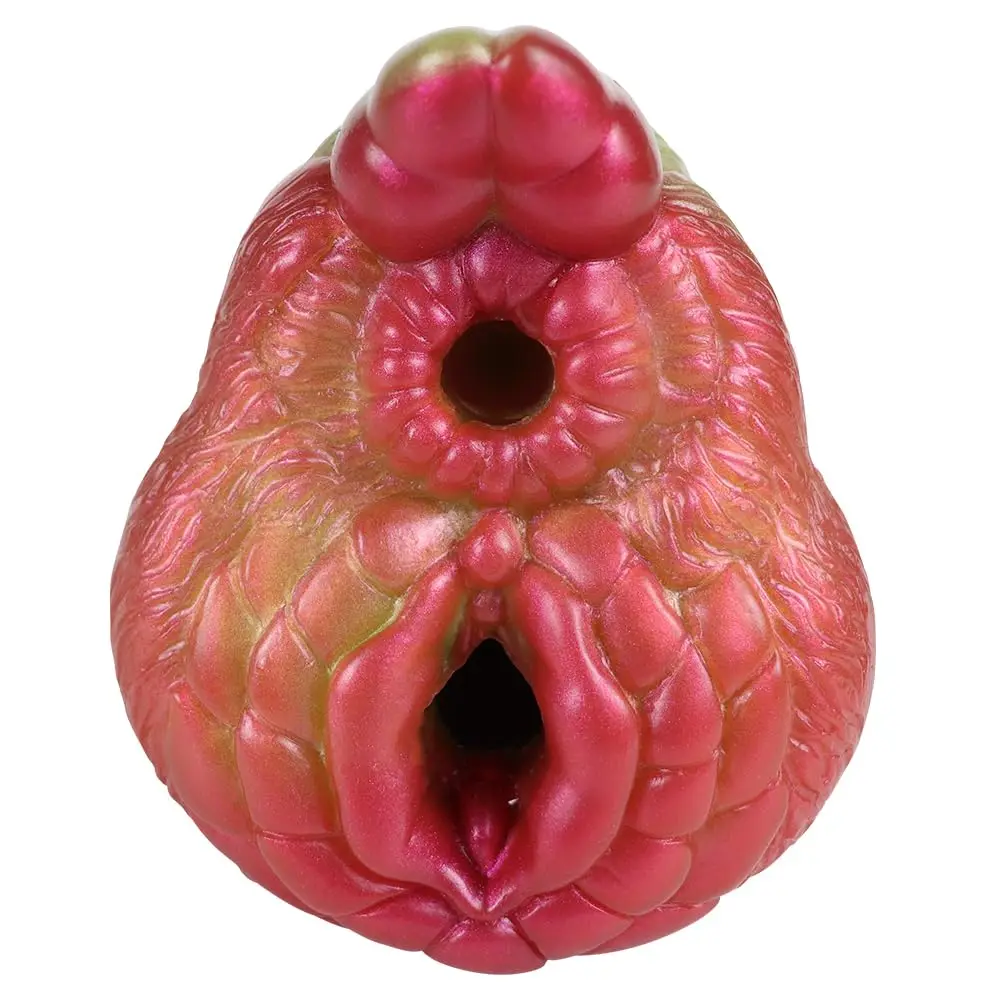 Monster Pocket Pussy Large Compact Vagina Pocket Pussy Sexy Dual Channel Portable Male Porn Toys Realistic Masturbator