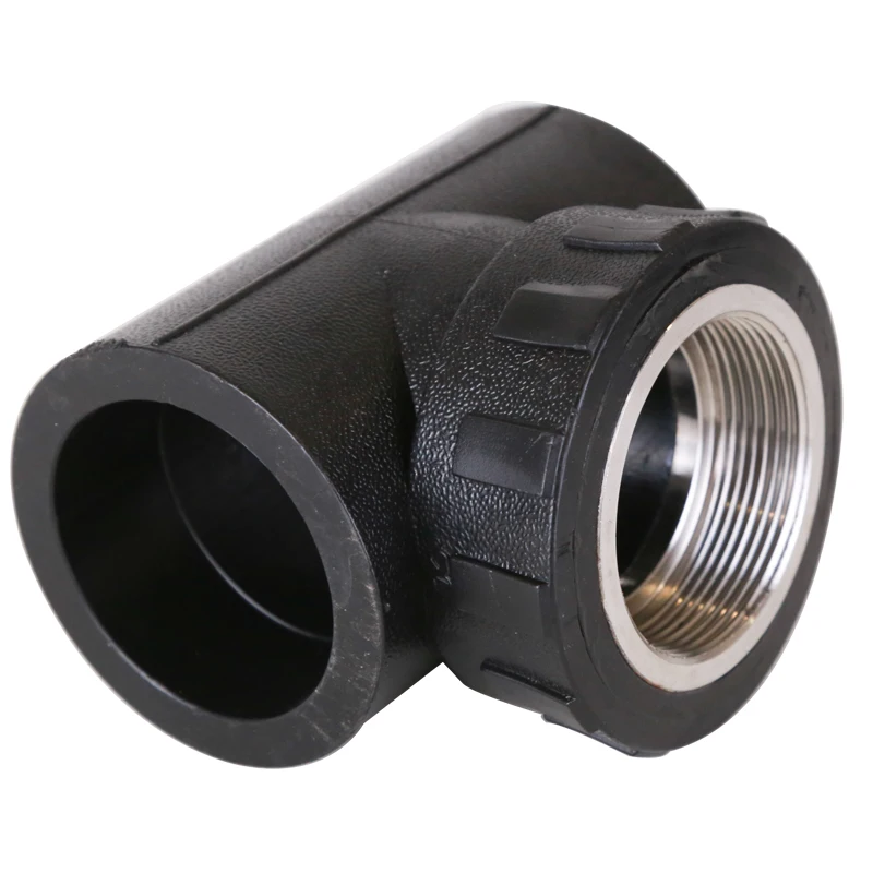 Factory Price HDPE Tube Pipe Fittings Pipe Fittings Hdpe Hot Melt Tee For Gas System