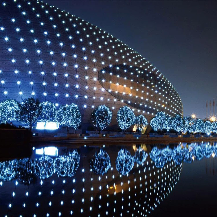 Building Exterior Wall Ornament Lighting DC24v Ip65 Waterproof Outdoor SMD RGB Color Led Point Source Light